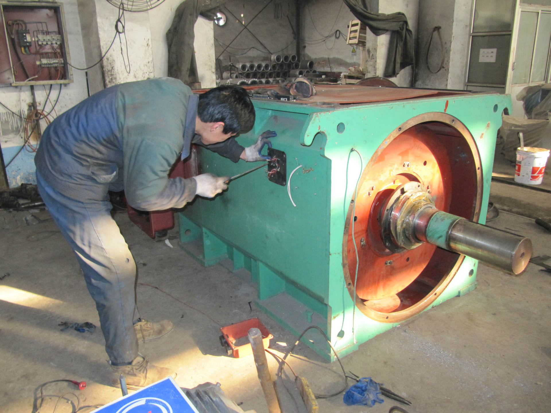 伺服電機主軸維修